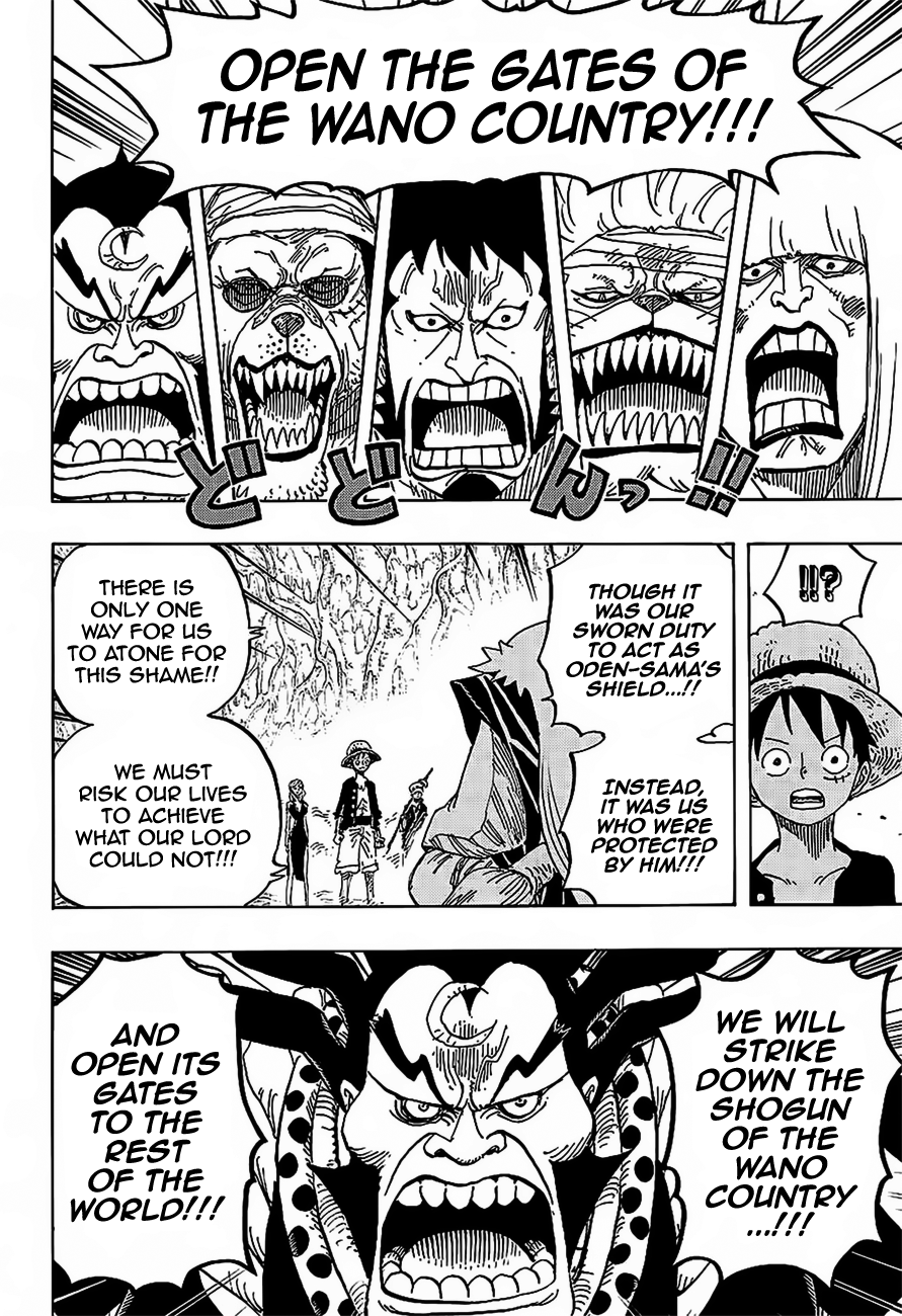 One Piece, Chapter 819 image 05